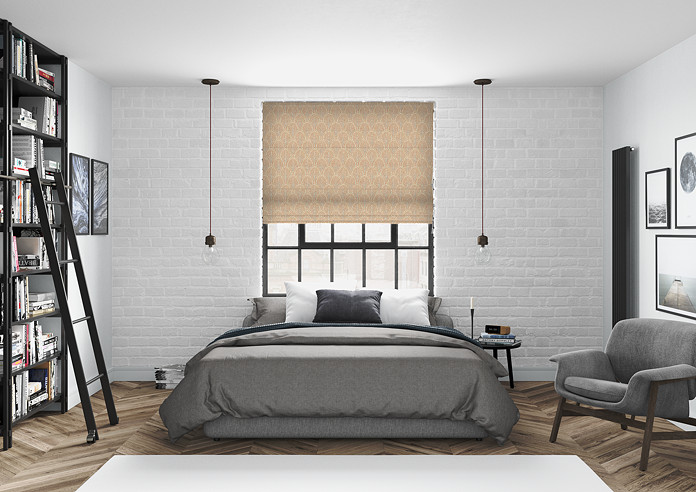 Boudoir, Satinwood - Roman Blind - Image 5